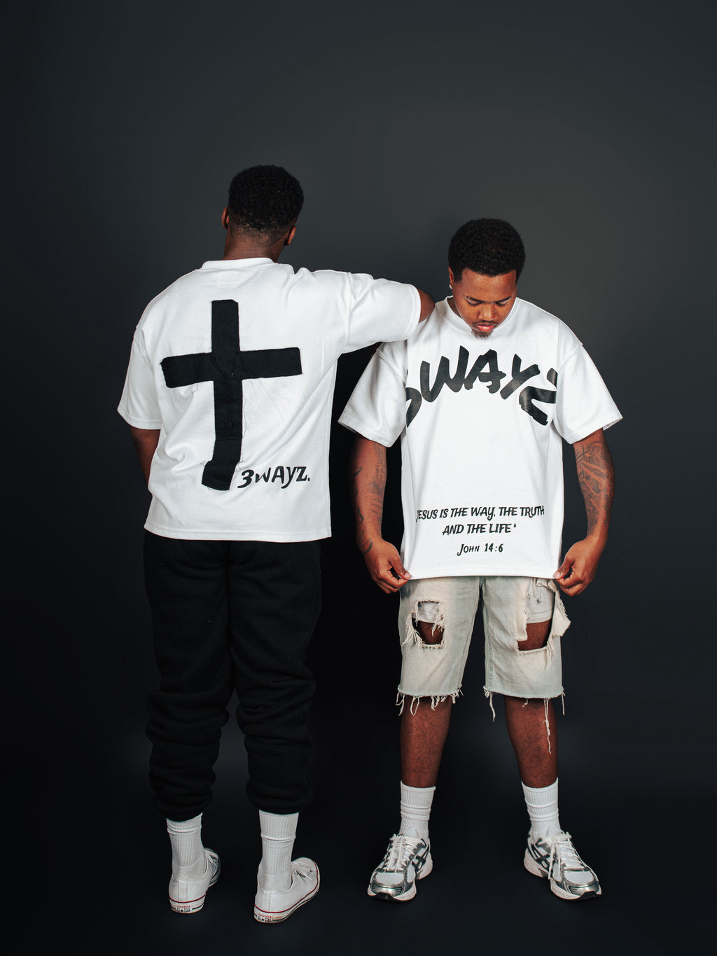 3WAYZ “Jesus Is” White T-Shirt