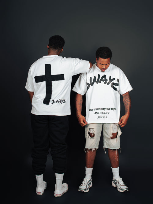 3WAYZ “Jesus Is” White T-Shirt