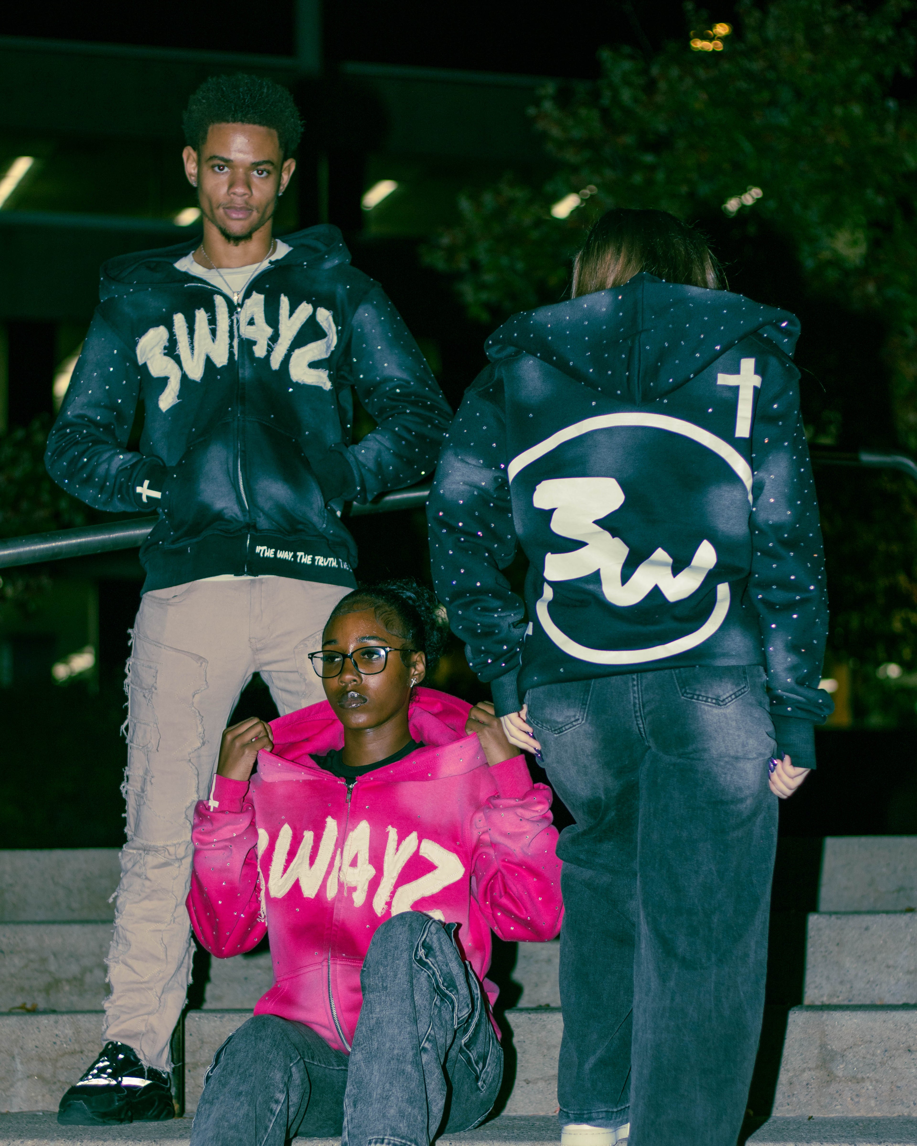 3WAYZ “Black Ice” Zip Up