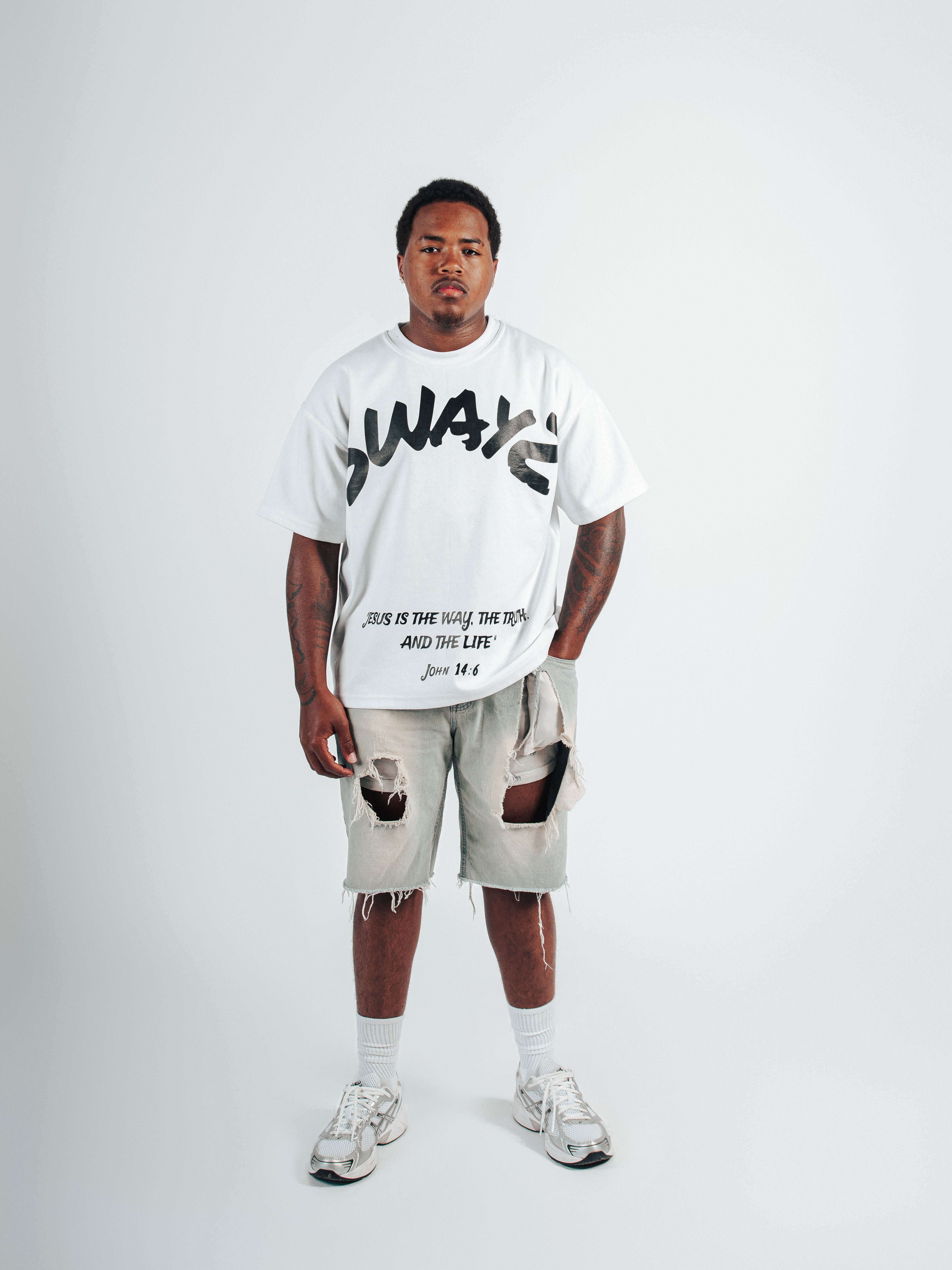 3WAYZ “Jesus Is” White T-Shirt