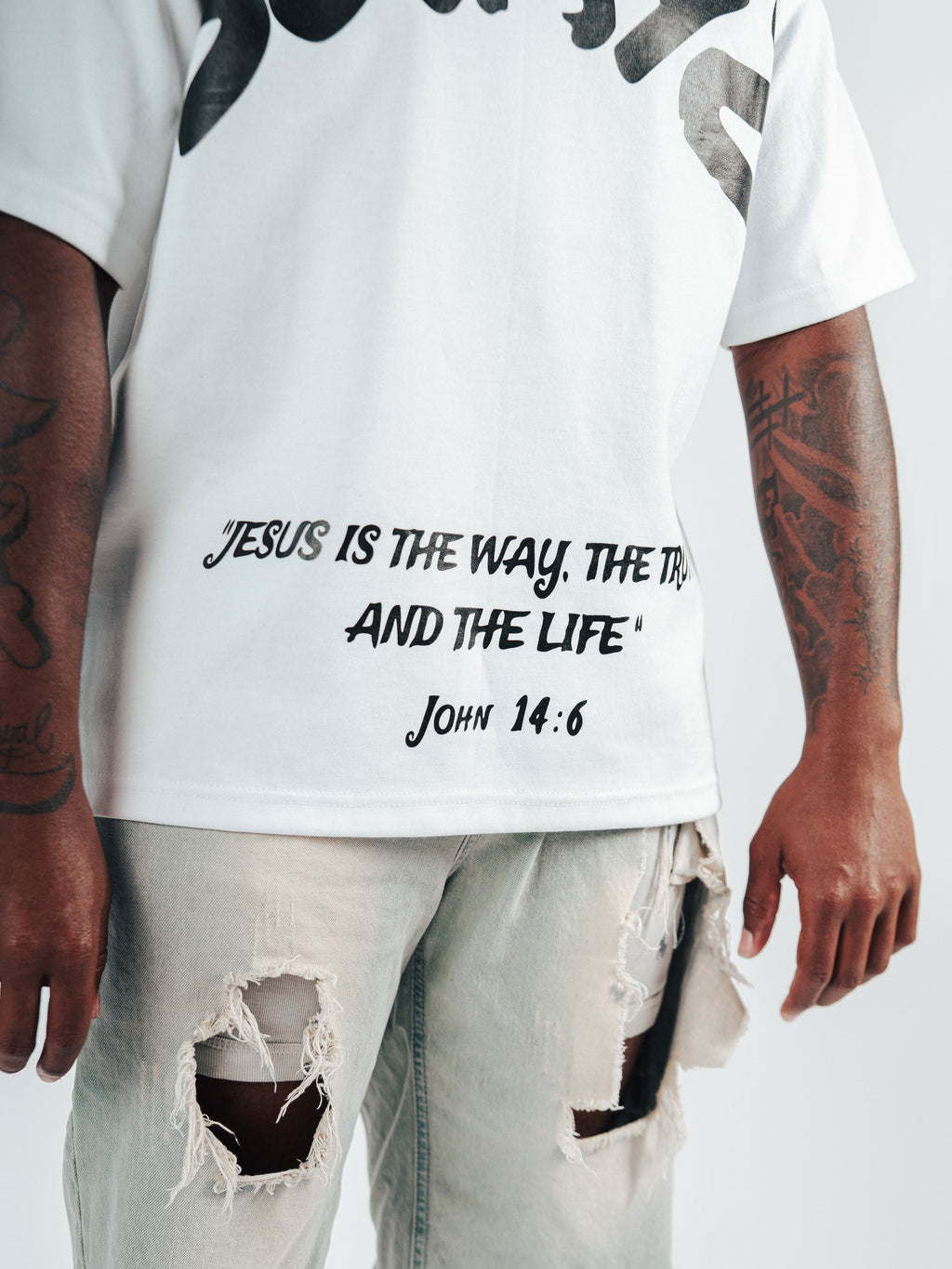 3WAYZ “Jesus Is” White T-Shirt
