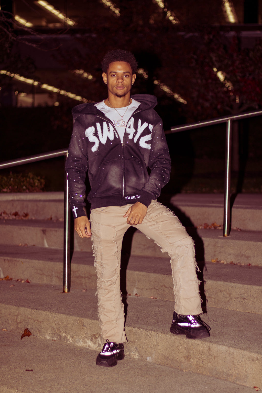 3WAYZ “Black Ice” Zip Up