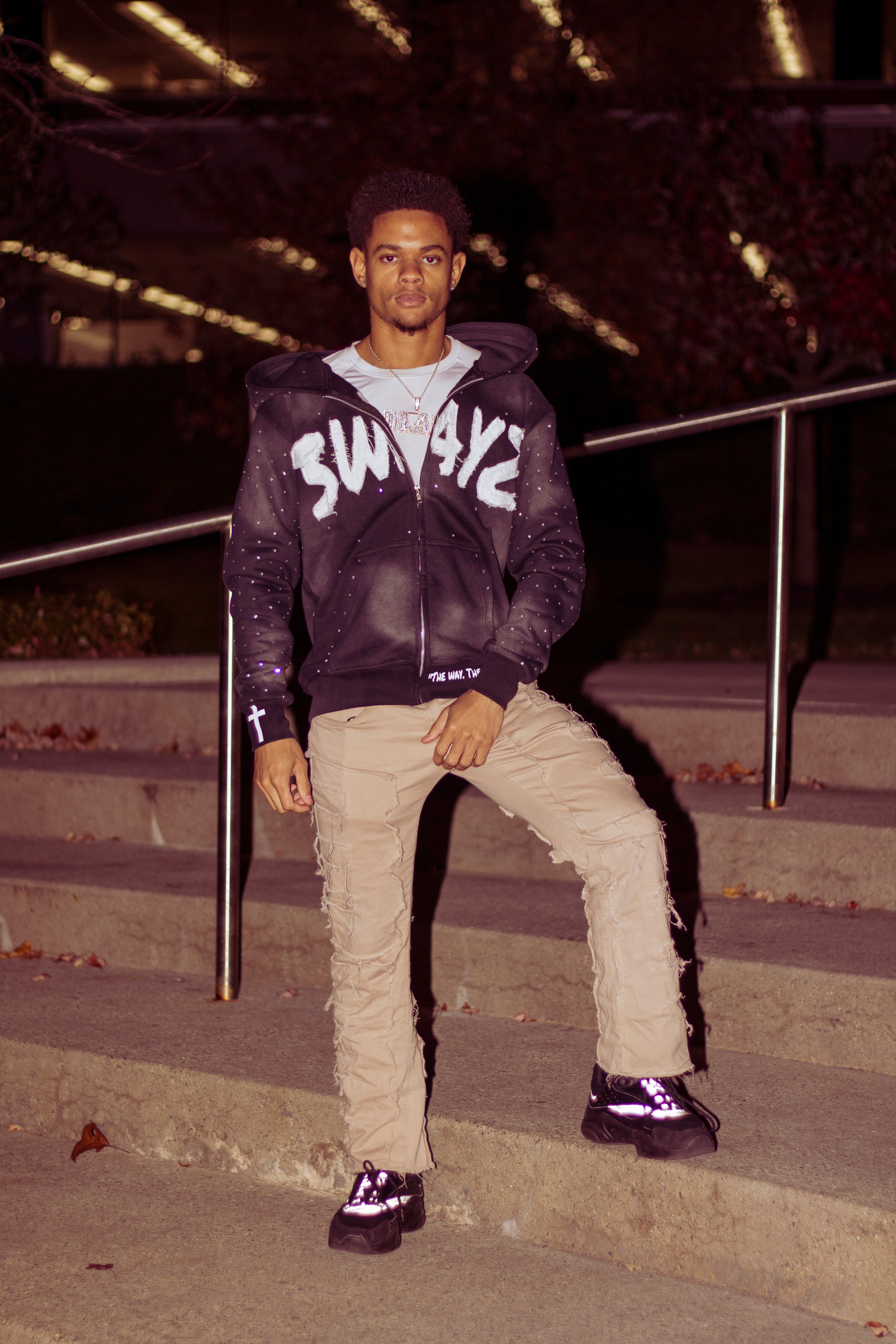 3WAYZ “Black Ice” Zip Up