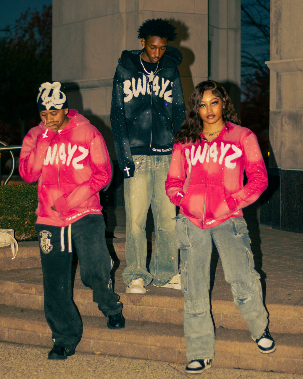 3WAYZ “Black Ice” Zip Up