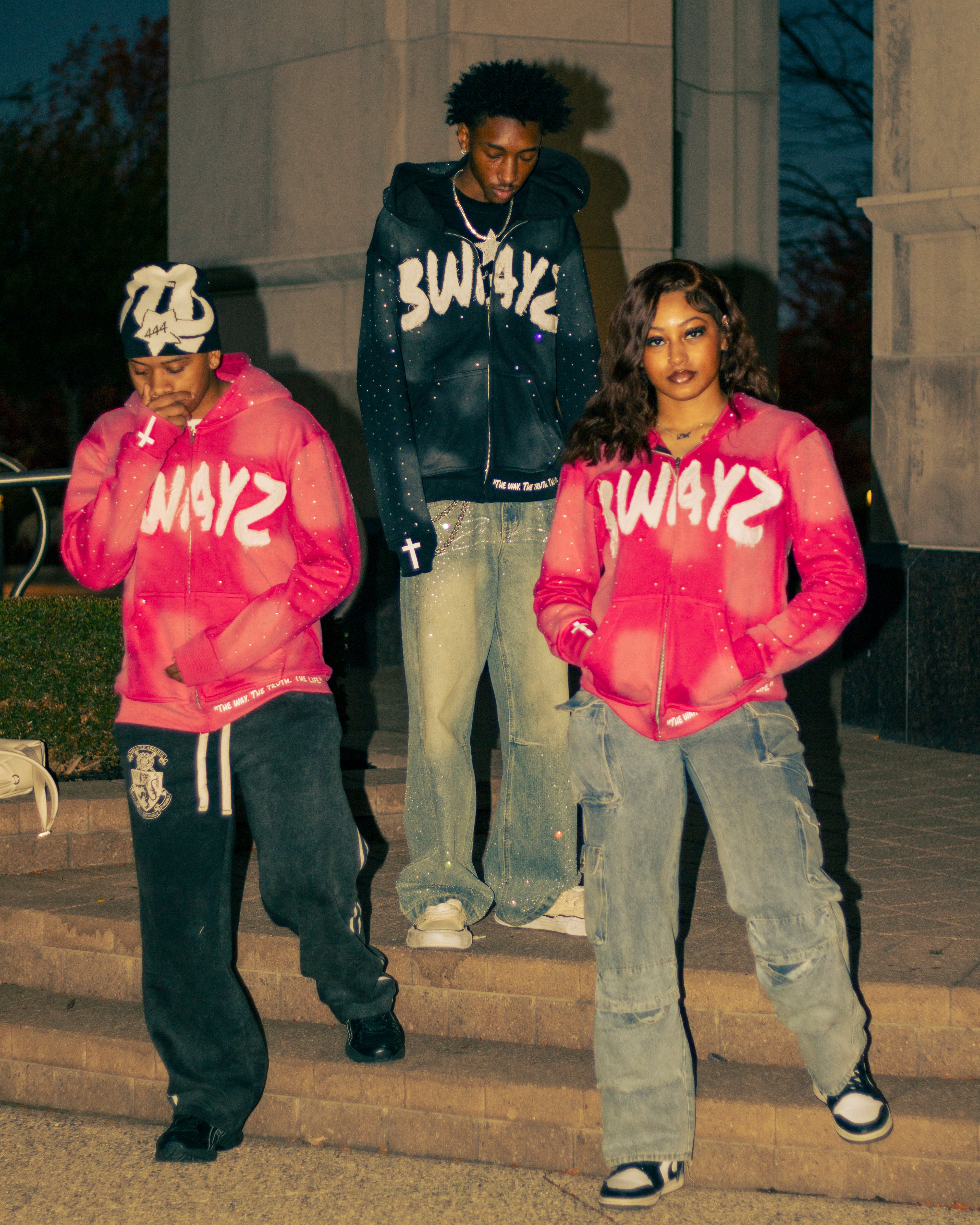 3WAYZ “Black Ice” Zip Up